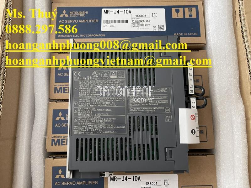 Servo Driver MR-J4-10A - Thiết bị công nghiệp chính hãng