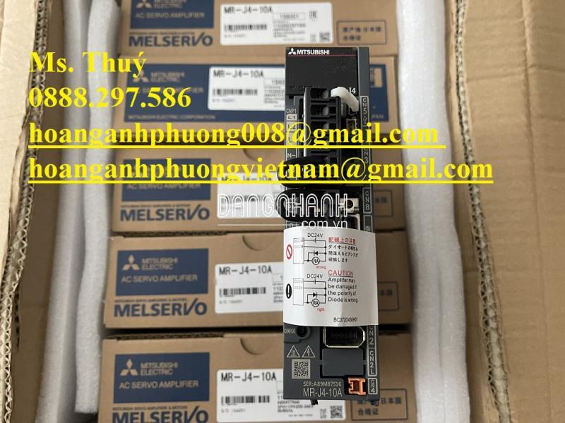 Bộ điều khiển Servo MR-J4-10A | Hàng Mitsubishi nhập khẩu 