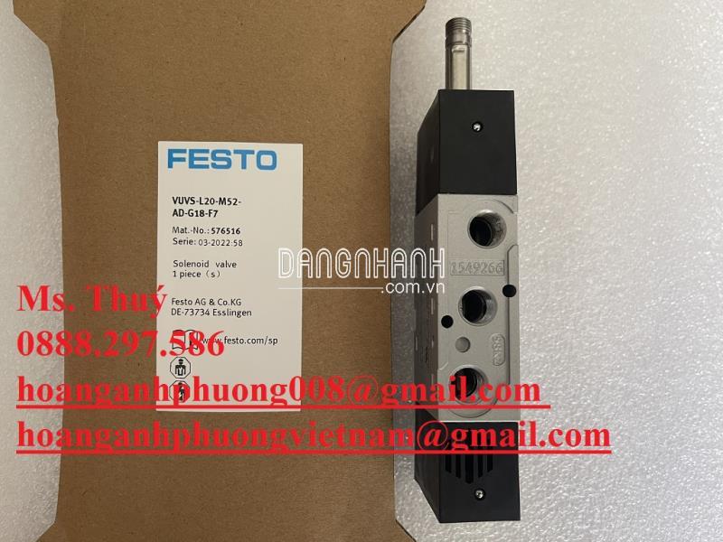 Festo VUVS-L20-M52-AD-G18-F7 | Van điện từ | Bình Dương
