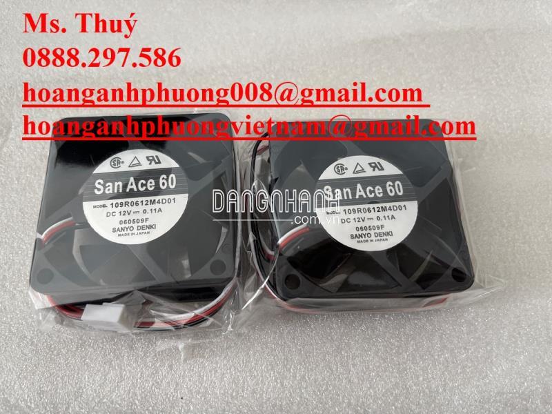 109R0612M4D01 - Bán quạt Sanyo Denki giá tốt - Bình Dương