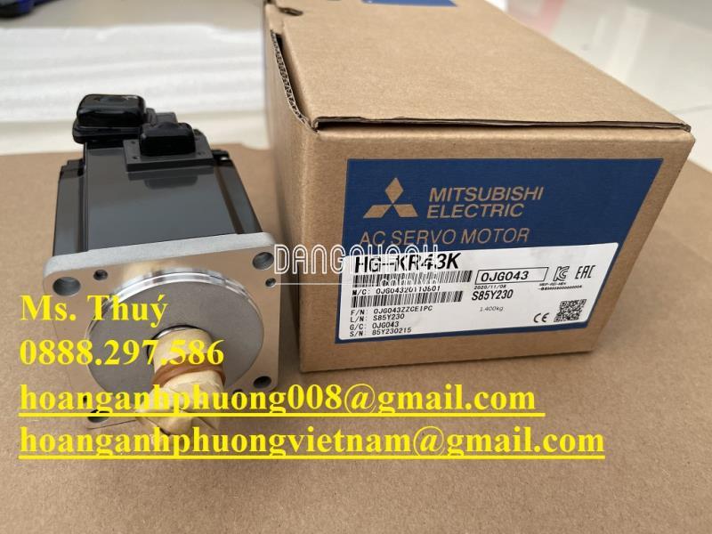 Động cơ Servo HG-KR43K Mitsubishi | Hoàng Anh Phương