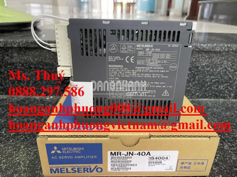 Mitsubishi chính hãng - Model: MR-JN-40A - Bộ điều khiển mới 100%