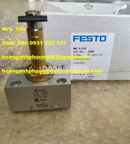 MC-2-1/8 (2187) Van điện từ Festo, nhập khẩu giá tốt, new 100%
