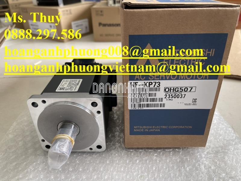 Mô tơ Servo 750W Mitsubishi HF-KP73 chính hãng