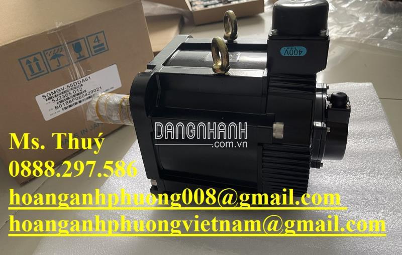 Yaskawa SGMGV-55DDA61 - Bộ động cơ nhập khẩu - Hàng mới