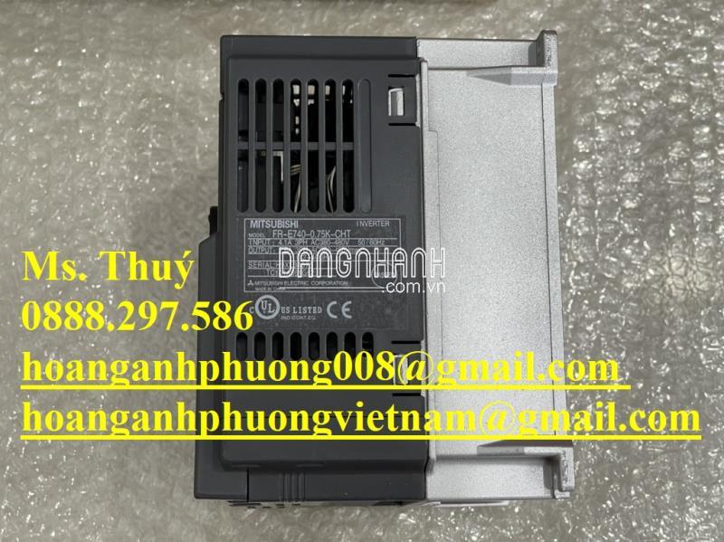 FR-E740-0.75K-CHT Mitsubishi - Biến tần công suất 0.75kW 3 Pha 380V