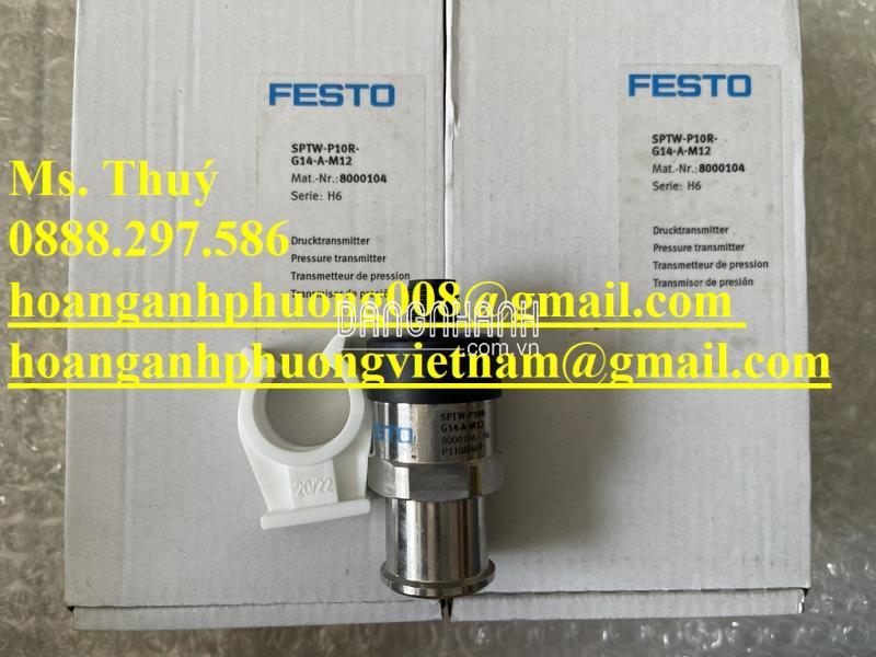 SPTW-P10R-G14-A-M12 - Công tắc áp suất Festo - Giá tốt