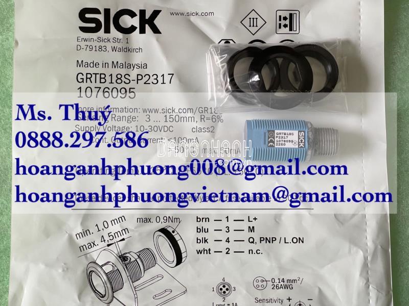 SICK - GRTB18S-P2317 | Cảm biến mới 100% | Bình Dương