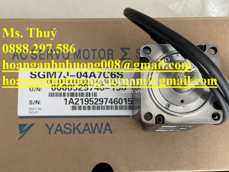 Chính hãng | Servo motor Yaskawa SGM7J-04A7C6S 