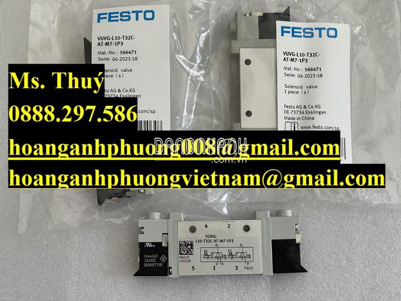 Van điện từ Festo chính hãng - VUVG-L10-T32C-AT-M7-1P3