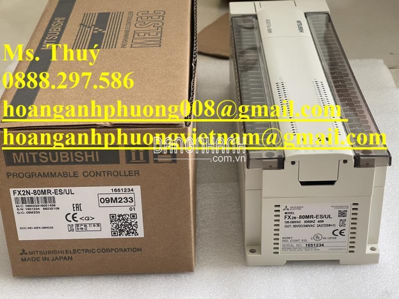 Bộ lập trình Mitsubishi FX2N-80MR-ES/UL - Hoàng Anh Phương