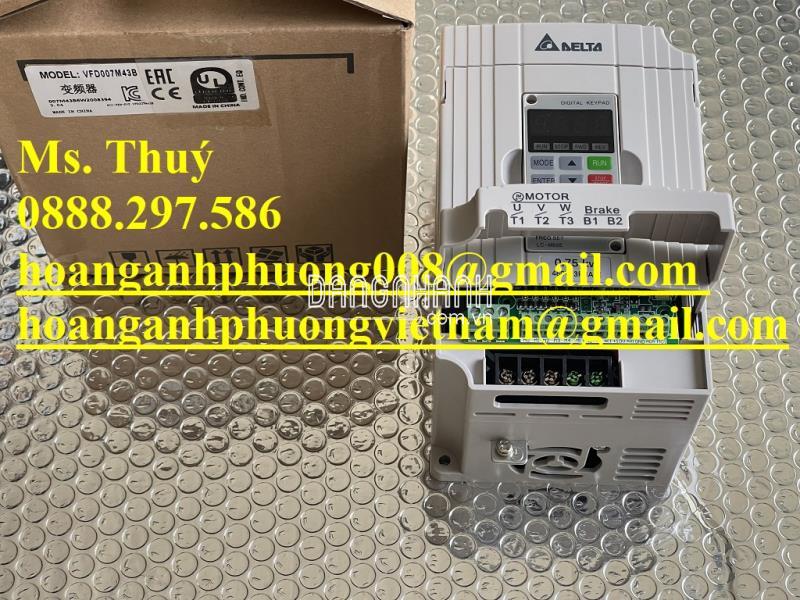 Biến tần Delta VFD007M43B - BH 12 tháng chính hãng - Toàn Quốc