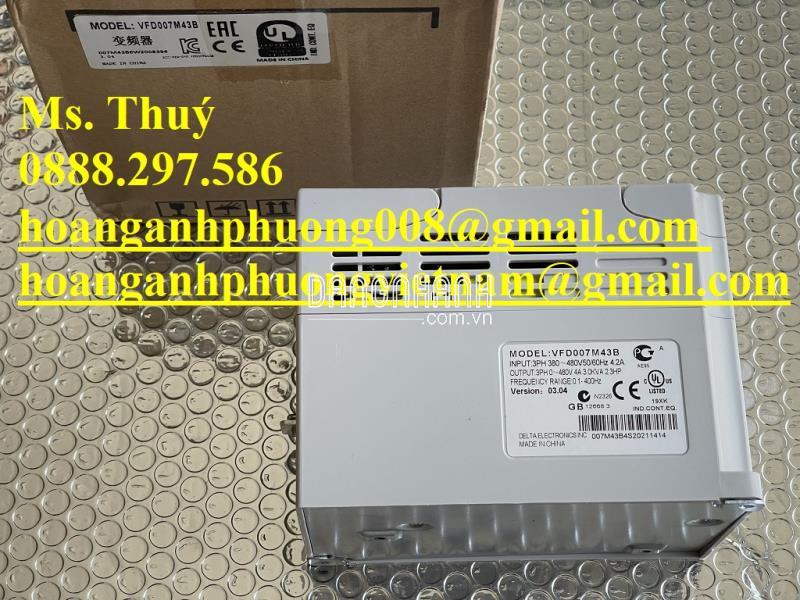Biến tần Delta VFD007B43B - Phân phối bởi Hoàng Anh Phương