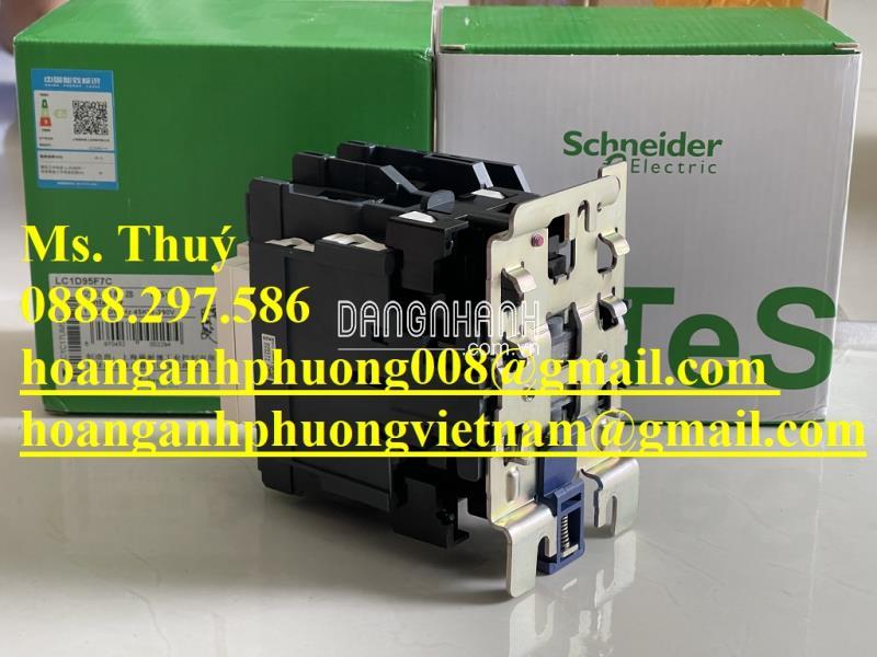 Công tắc giá tốt - Schneider LC1D95F7C - 110V 50/60Hz 45KW 380V