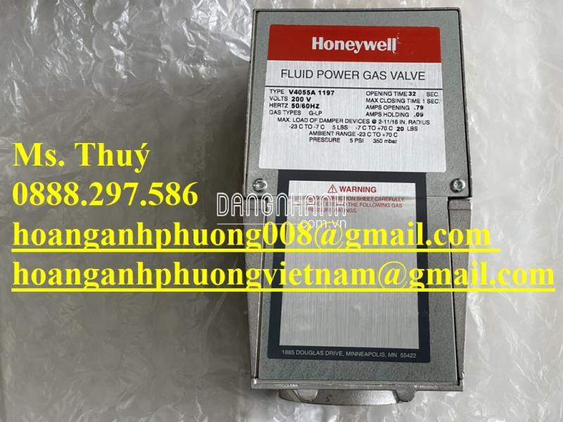 Bộ truyền động chính hãng - Honeywell V4055A 1197 - Nhập khẩu