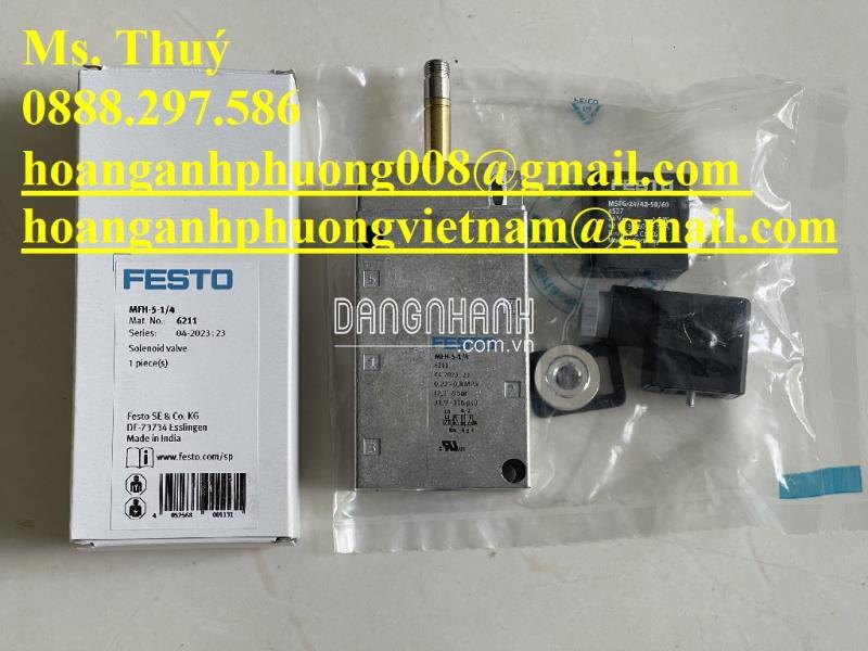 Solenoid valve MFH-5-1/4 - New 100% - Hoàng Anh Phương