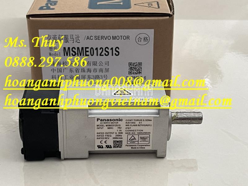 Hàng nhập mới 100% - Động Cơ Servo Panasonic MSME012S1S