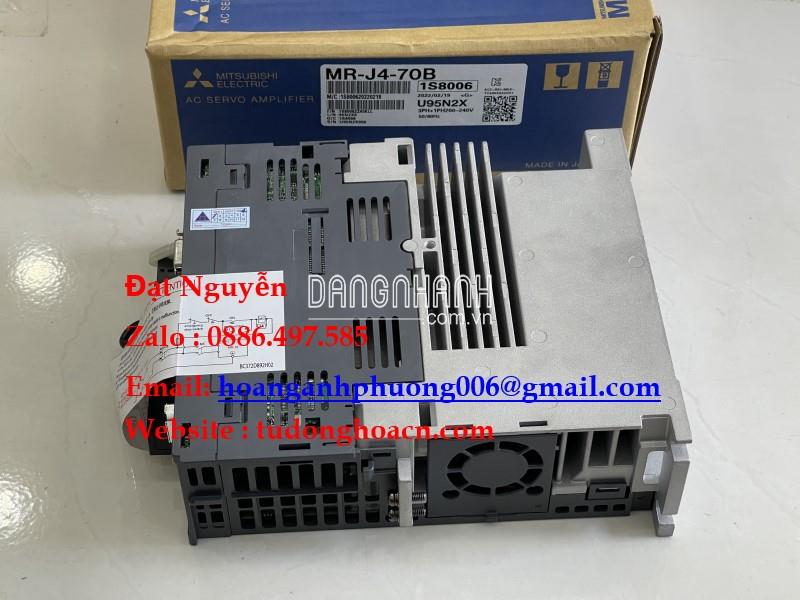 MR-J4-70B bộ điều khiển công suất 700W mới chính hãng Mitsubishi mới