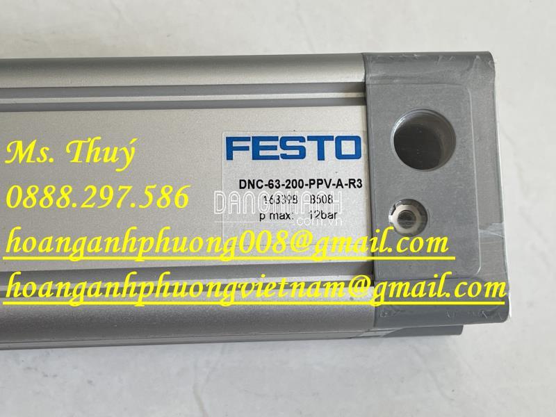  Festo DNC-63-200-PPV-A-R3 - Cylinder New 100%
