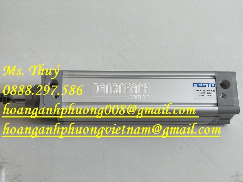  Festo DNC-63-200-PPV-A-R3 - Cylinder New 100%