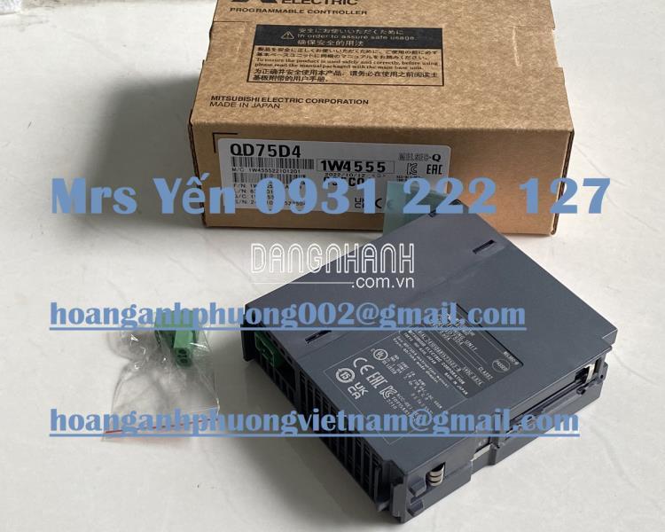 Mô đun Mitsubishi QD75D4 - Nhà nhập khẩu trực tiếp thiết bị tự động hóa