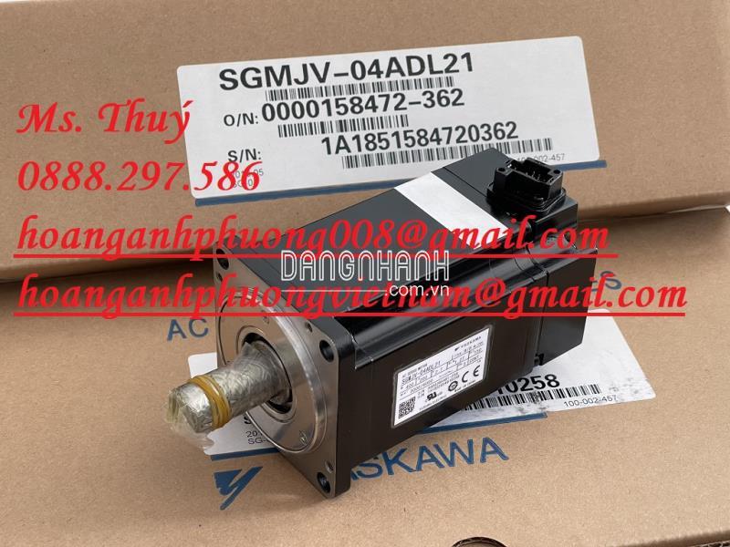 Yaskawa SGMJV-04ADL21 - Servo Motor 400W - New 100%