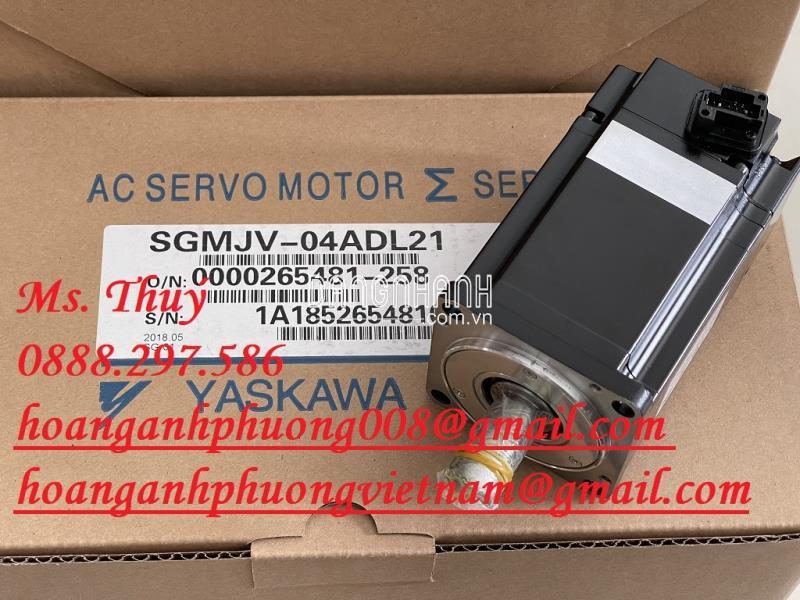 Yaskawa SGMJV-04ADL21 - Servo Motor 400W - New 100%