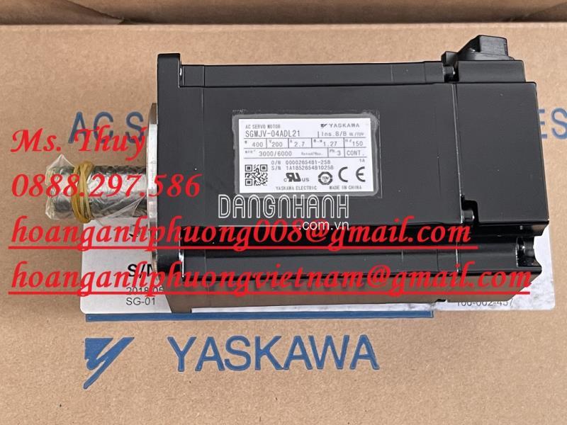 Yaskawa SGMJV-04ADL21 - Servo Motor 400W - New 100%