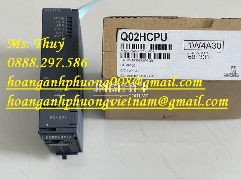 Mitsubishi chính hãng - Module Q02HCPU -  New 100%