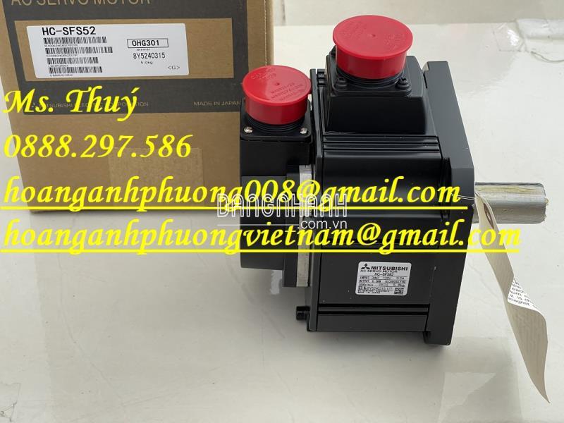 Servo Motor HC-SFS52 - Chuyên thiết bị công nghiệp chính hãng