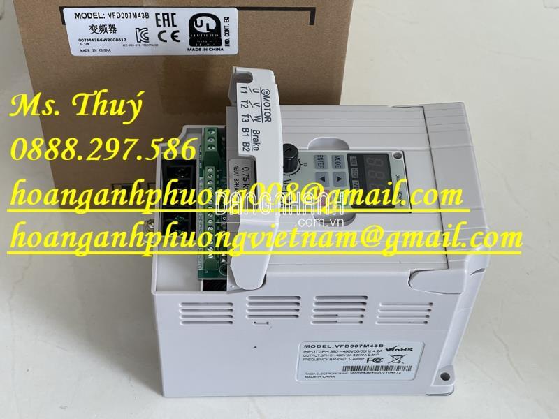 Biến tần VFD007M43B - Hàng nhập khẩu - Giá cạnh tranh 