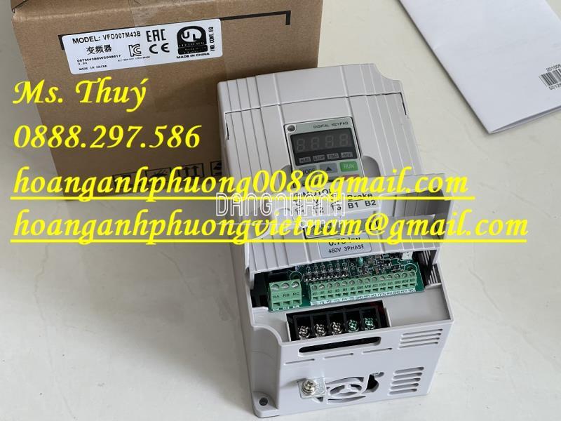 Mua biến tần giá gốc - DELTA VFD007M43B - Ship toàn quốc