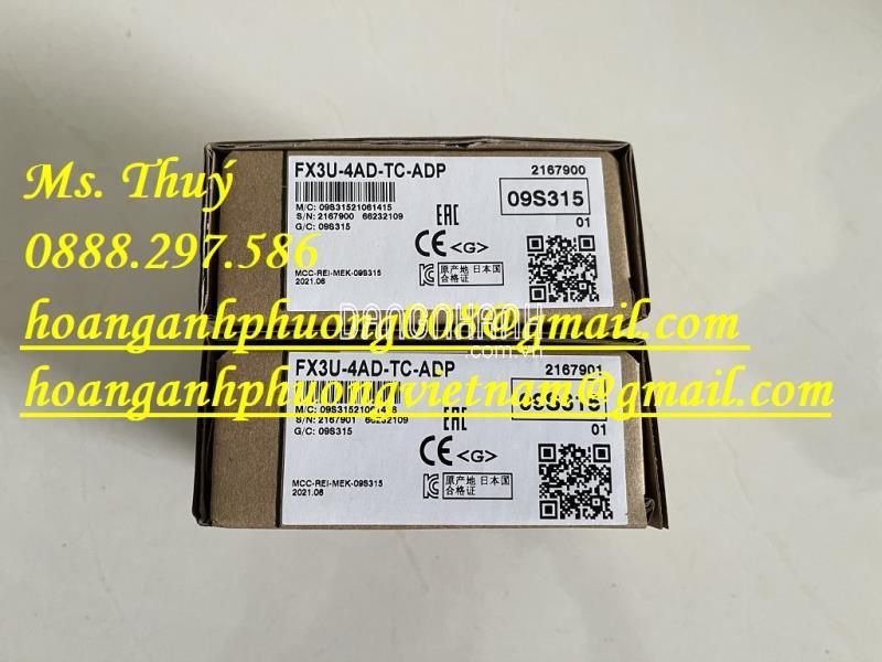 Thiết bị Module chính hãng - FX3U-4AD-TC-ADP Mitsubishi - Japan