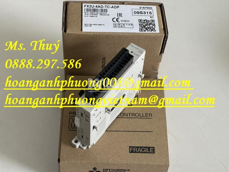 Thiết bị Module chính hãng - FX3U-4AD-TC-ADP Mitsubishi - Japan