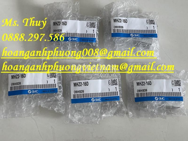 Hàng mới 100% - Chuyên xi lanh kẹp SMC MHZ2-16D -  Giá sỉ 