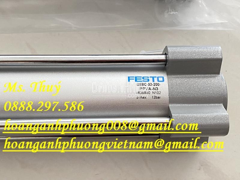 ISO Cylinder DSBC-32-200-PPVA-N3 - Chuyên hàng Festo nhập khẩu