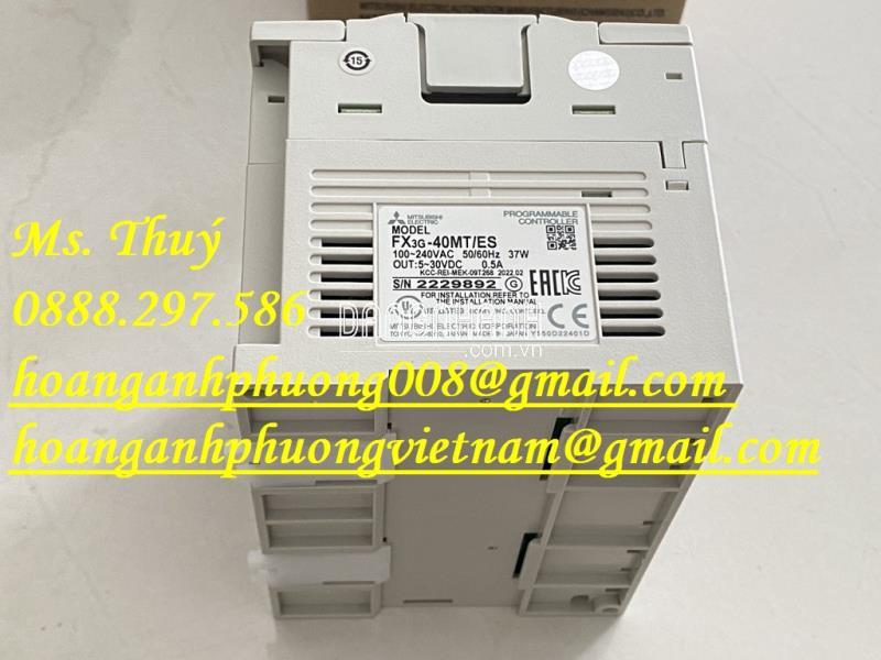 FX3G-40MT/ES - PLC Mitsubishi nhập khẩu - Hàng New 100%