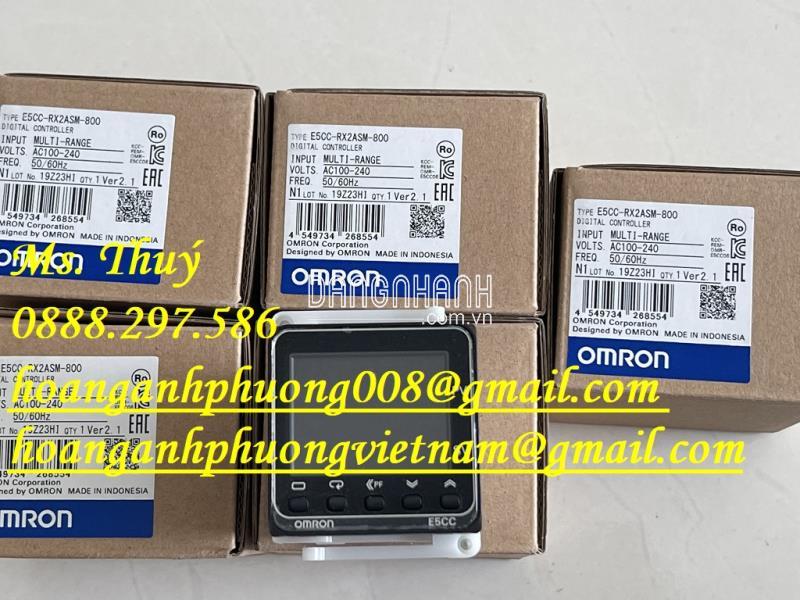 Bộ điều khiển nhiệt độ E5CC-RX2ASM-800 - Chuyên hàng Omron