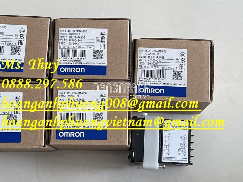 Bộ điều khiển nhiệt độ E5CC-RX2ASM-800 - Chuyên hàng Omron