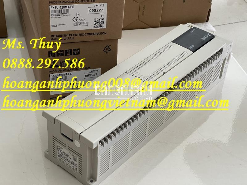 Bộ lập trình PLC Mitsubishi FX3U-128MT/ES - New 100%