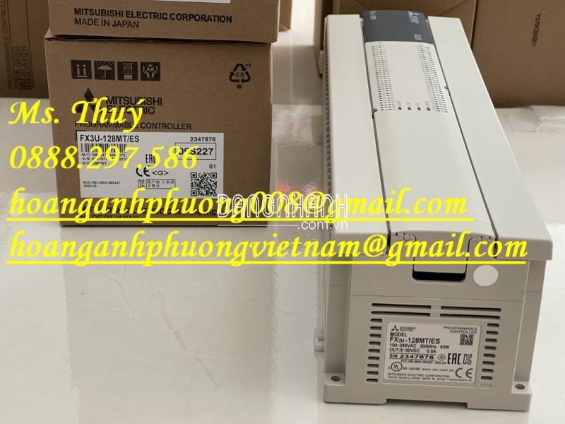 Bộ lập trình PLC Mitsubishi FX3U-128MT/ES - New 100%