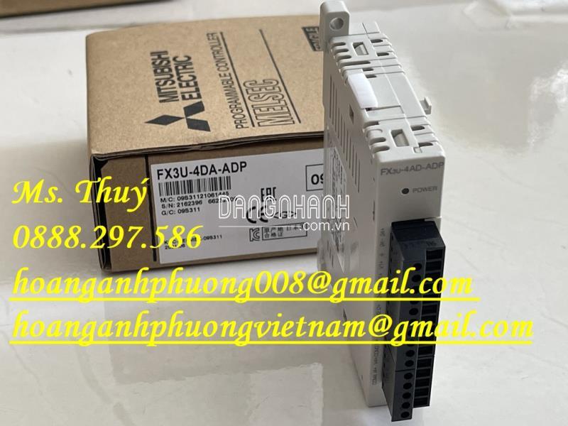 Module PLC Mitsubishi FX3U-4DA-ADP - Hàng nhập