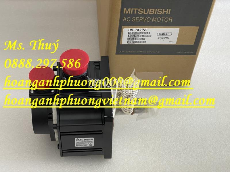 Hàng chuẩn Japan - Động cơ 0.5kW - Mitsubishi HC-SFS52