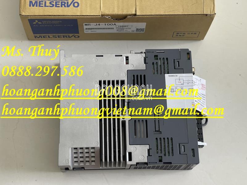 Hàng chuẩn Japan - Mitsubishi MR-J4-100A - Nhập khẩu