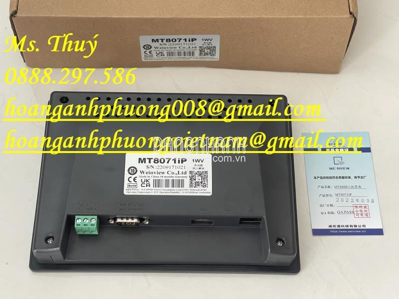 Weintek MT8071iP 7 inch - Màn hình cảm ứng - BH 12 tháng