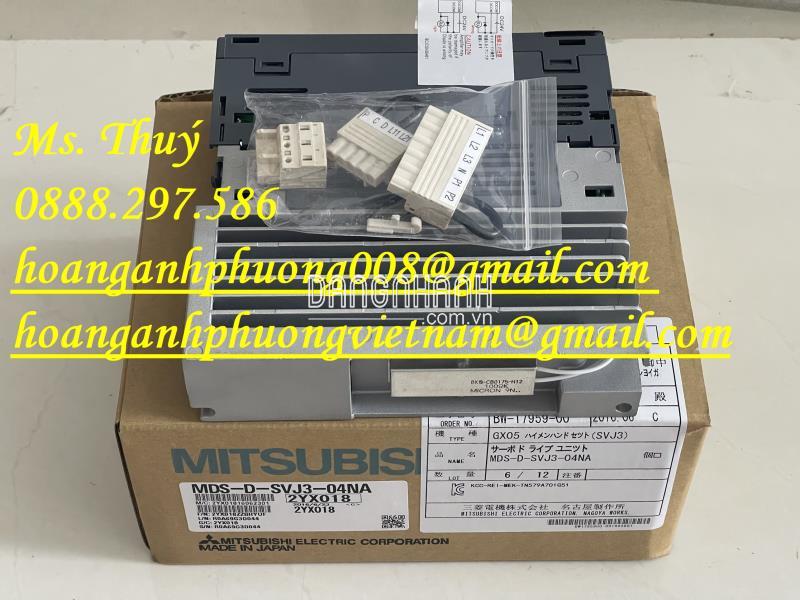 Mitsubishi MDS-D-SVJ3-04NA - Servo Drive - New 100%