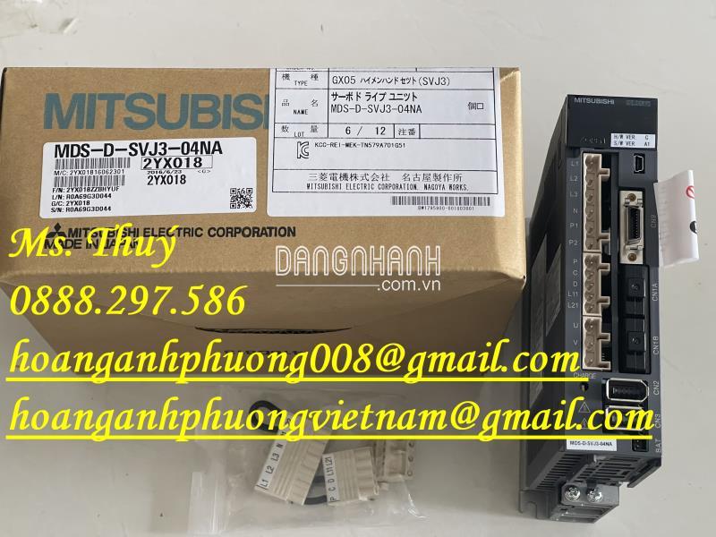 Mitsubishi MDS-D-SVJ3-04NA - Servo Drive - New 100%