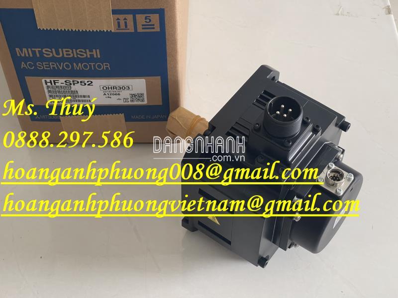 Hàng mới 100% - Động cơ Servo Mitsubishi HF-SP52