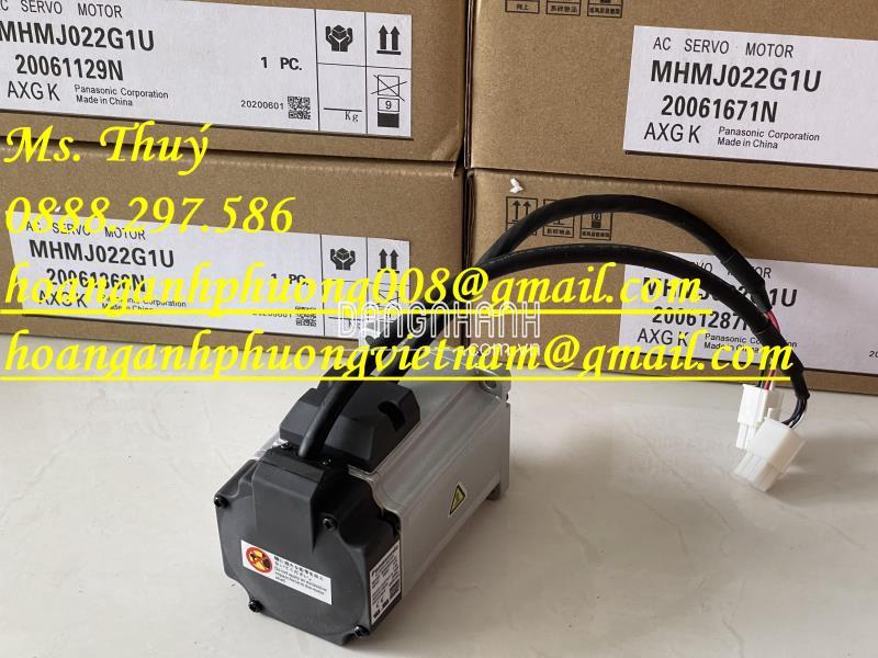 AC Servo motor Panasonic MHMJ022G1U - Động cơ 200W giá tốt