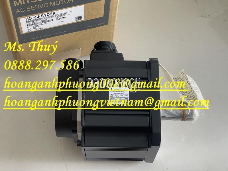 HC-SFS102K Mitsubishi - Động cơ 1kW - Hàng chuẩn Japan